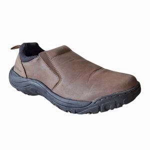 Eddie Bauer Eugene Brown Nubuck Slip Ons Cabincore Hiking Active Mens 9